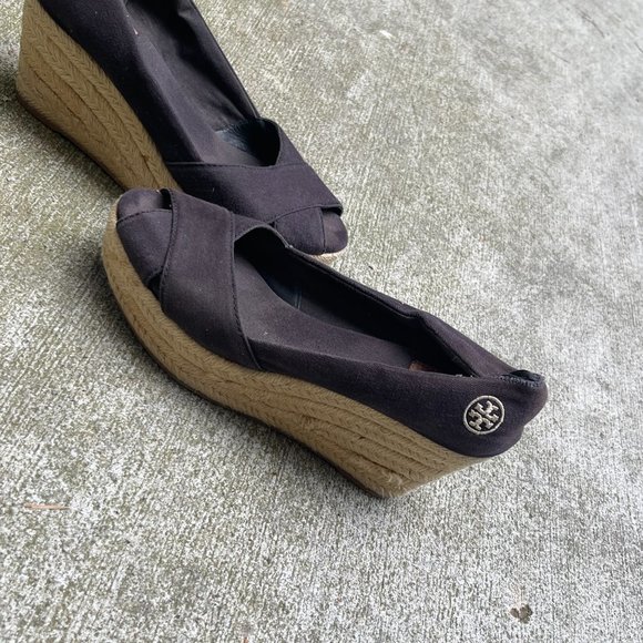 Tory Burch Black Wedges - Picture 7 of 7